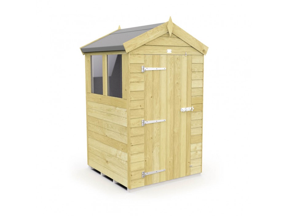 4ft x 4ft Apex Shed