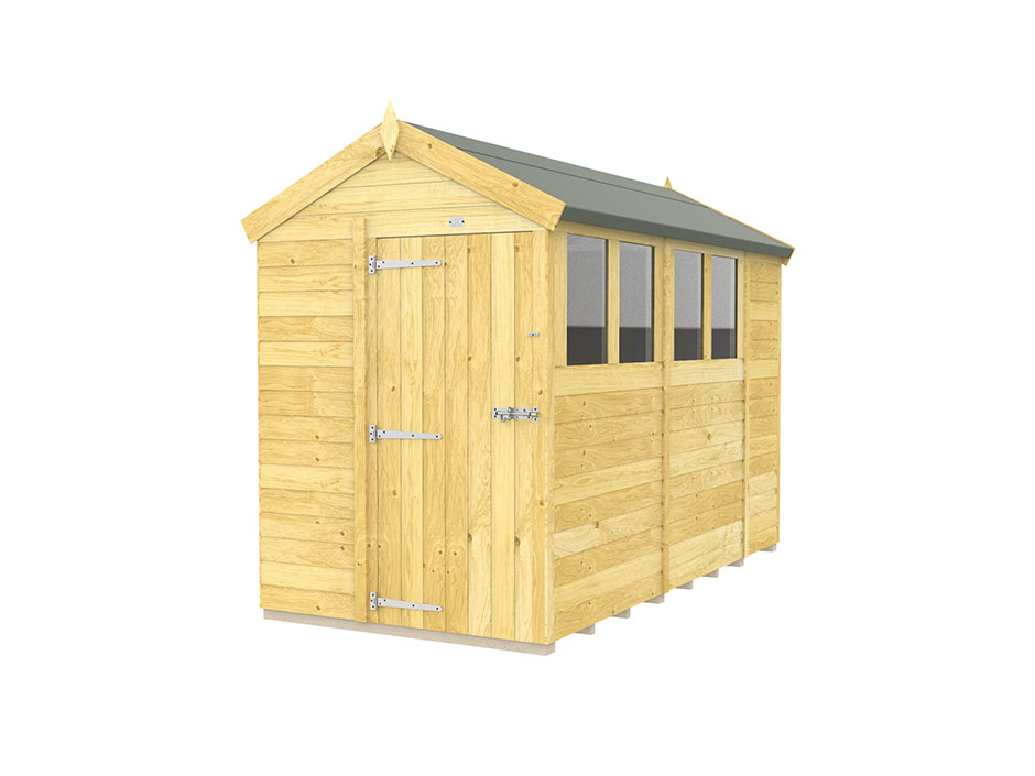 5ft x 10ft Apex Shed