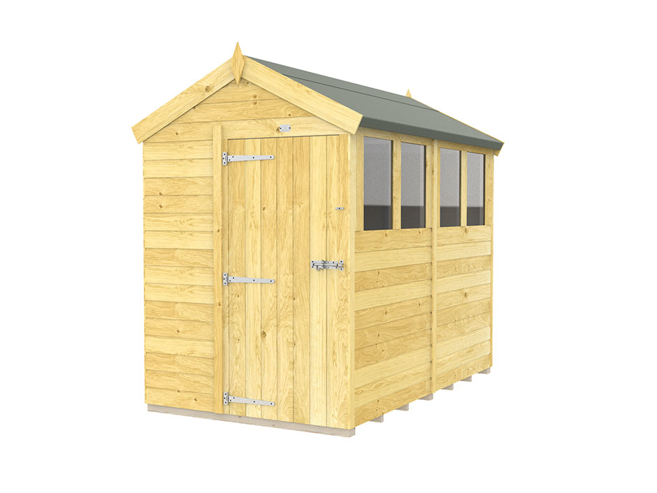 5ft x 8ft Apex Shed