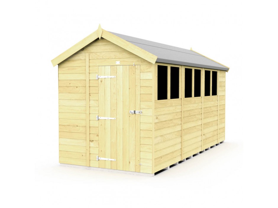 6ft x 14ft Apex Shed