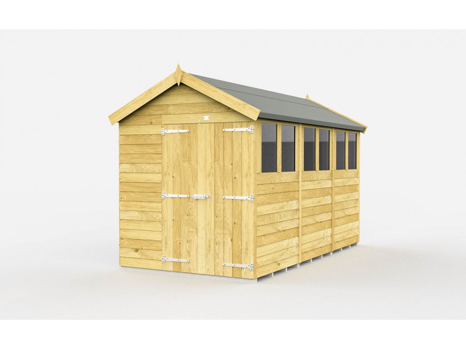 7ft x 12ft Apex Shed