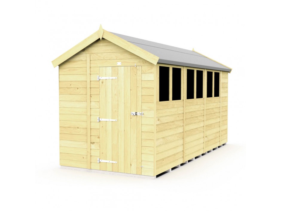 7ft x 14ft Apex Shed