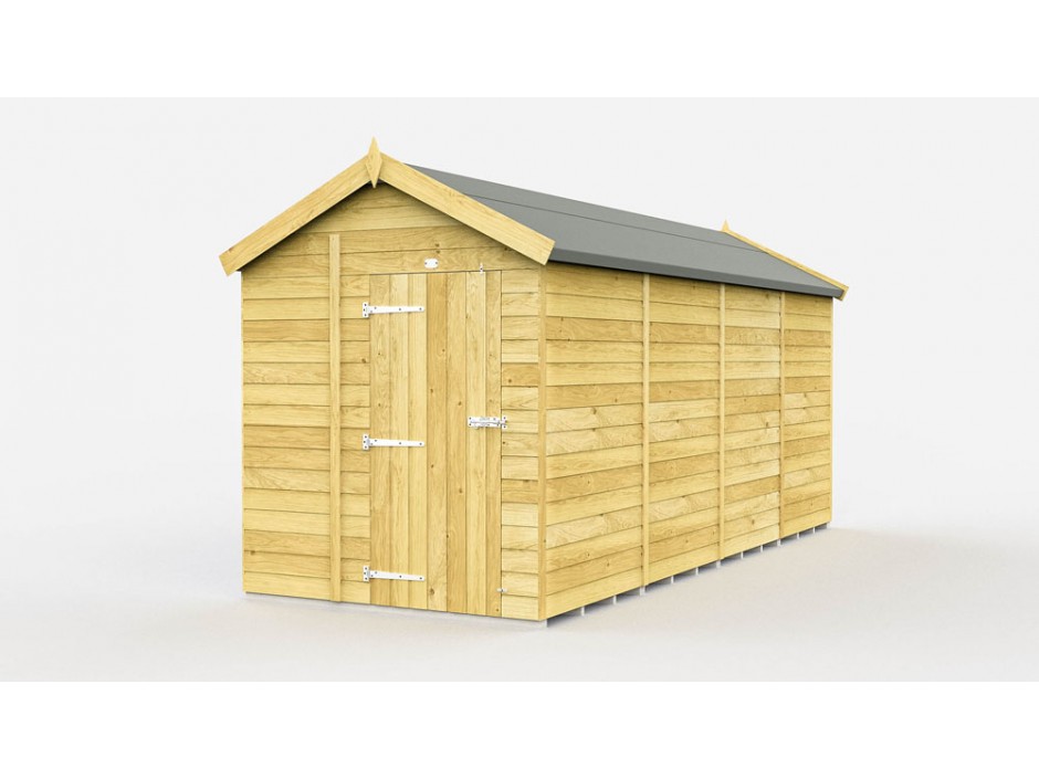 7ft x 16ft Apex Shed