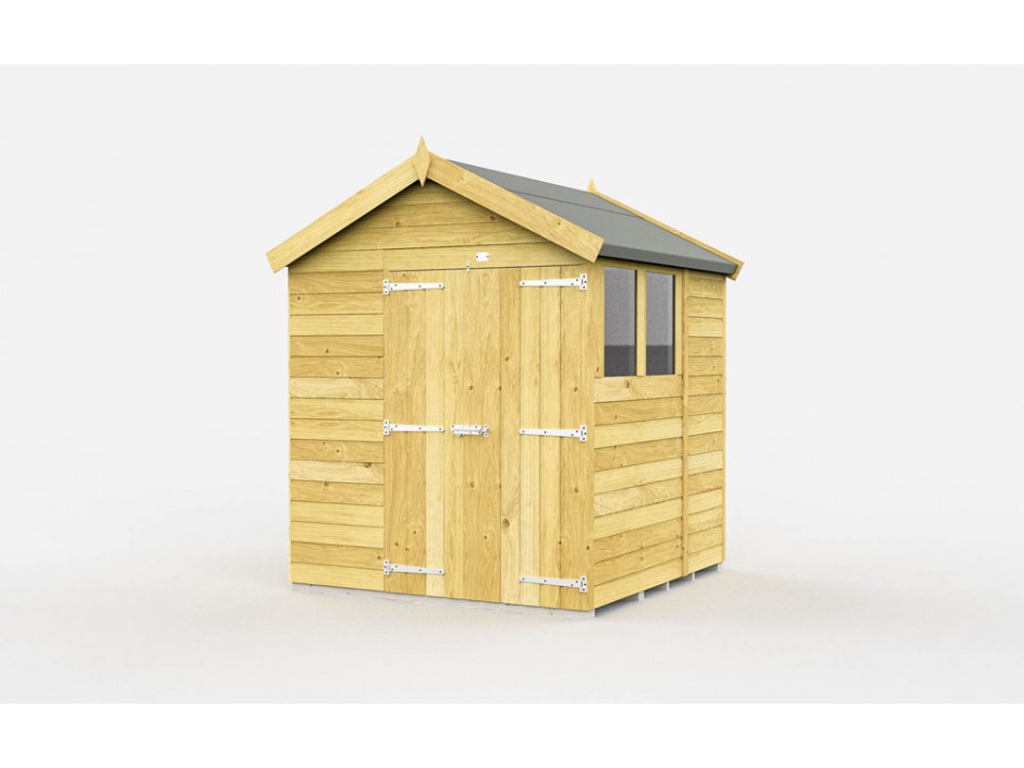 7ft x 6ft Apex Shed