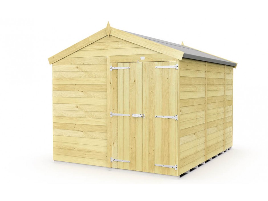 8ft x 10ft Apex Shed