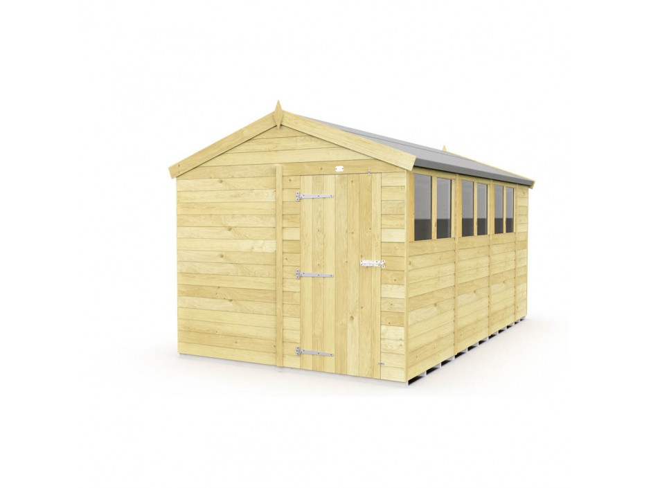 8ft x 14ft Apex Shed