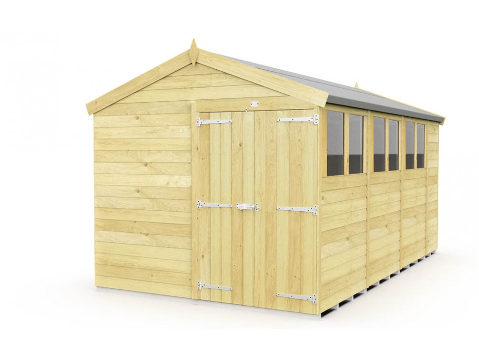 8ft x 14ft Apex Shed