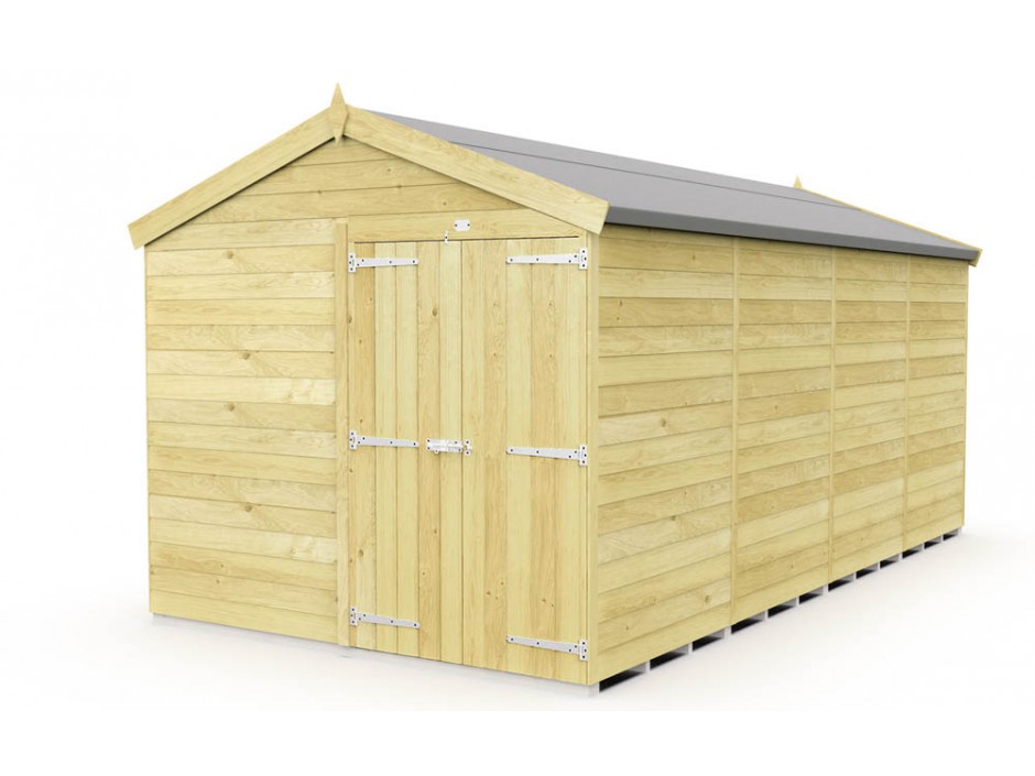 8ft x 16ft Apex Shed