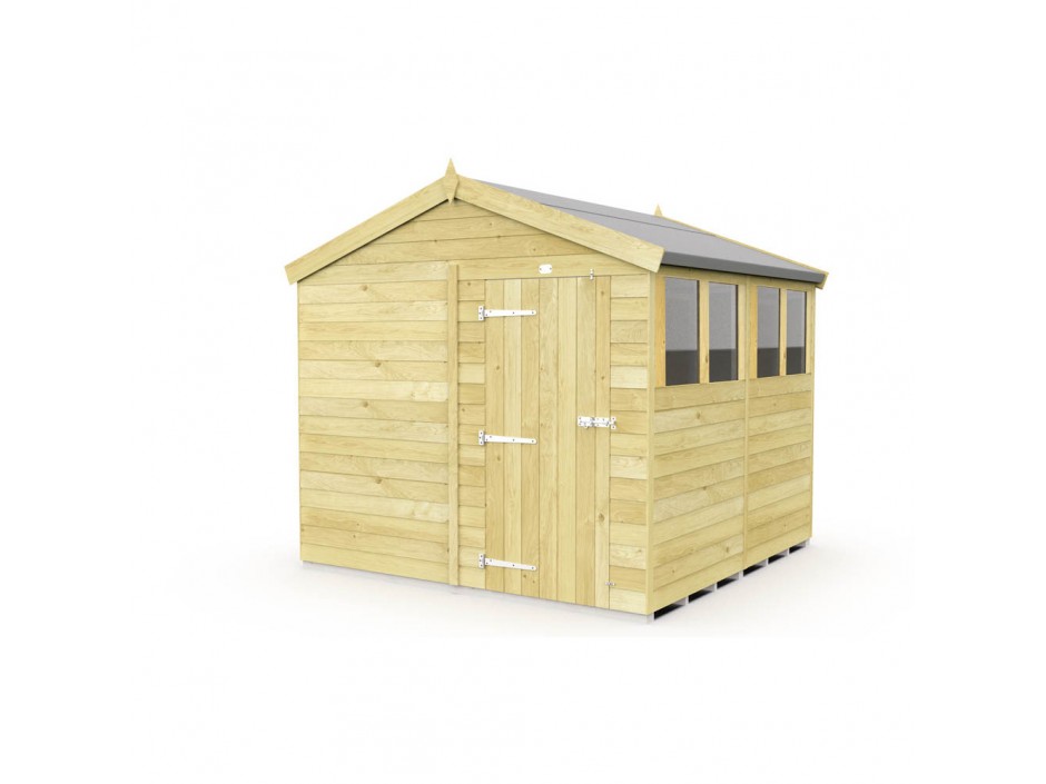 8ft x 8ft Apex Shed