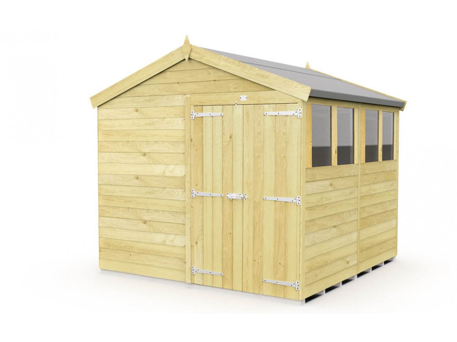 8ft x 8ft Apex Shed