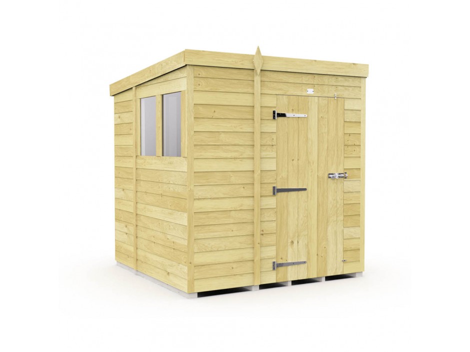 6ft x 6ft Pent Shed