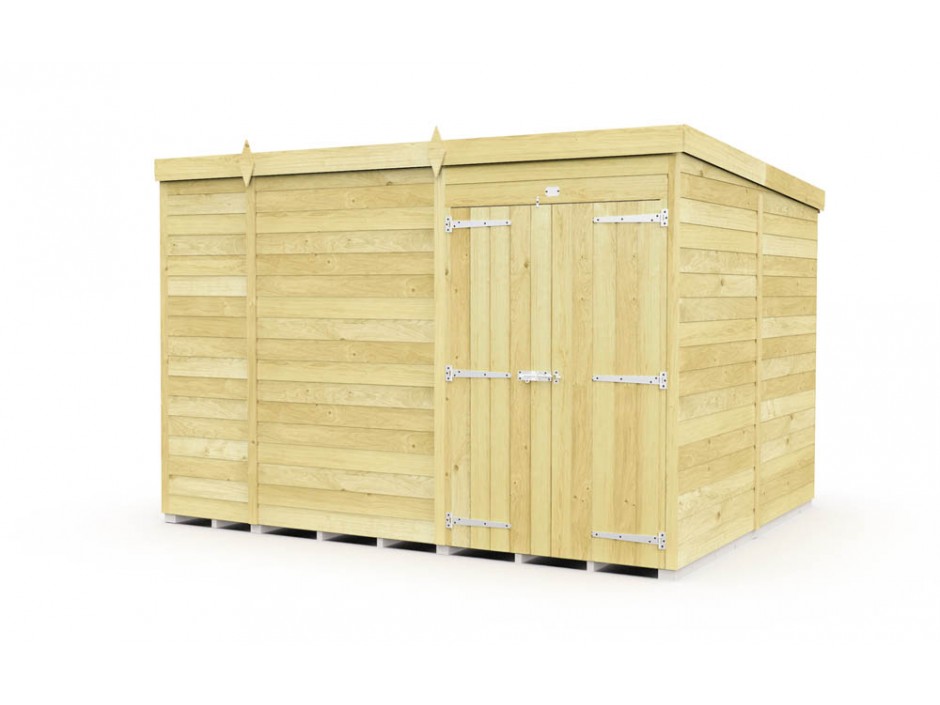 11ft x 8ft Pent Shed