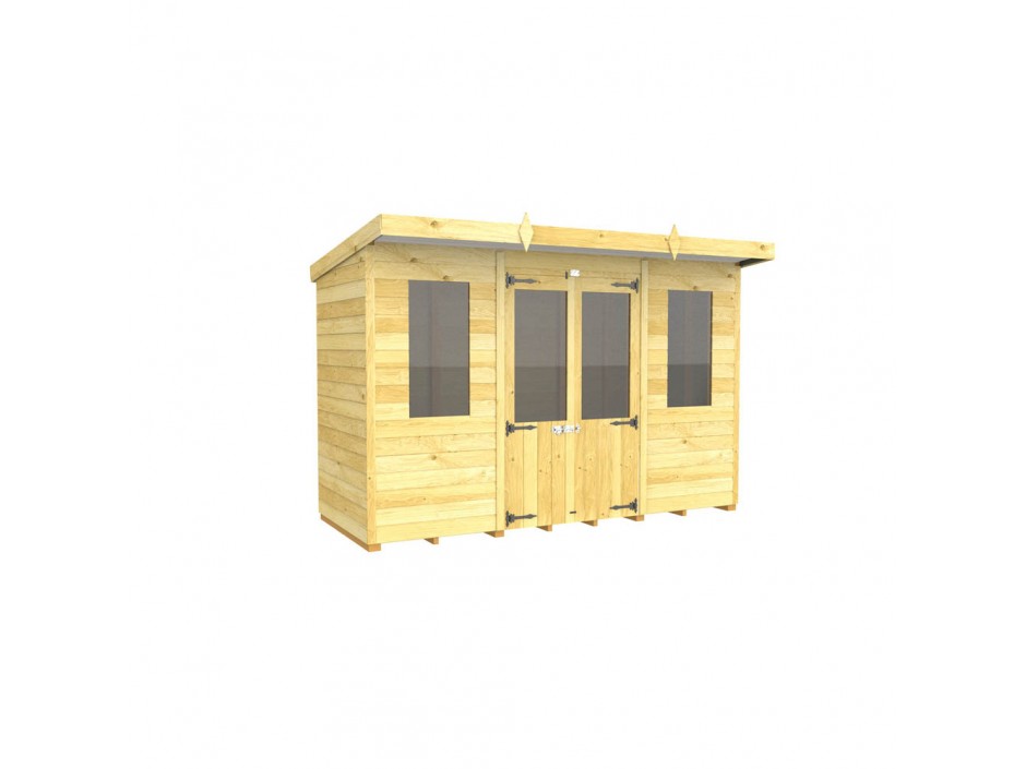 10ft x 4ft Pent Summer House