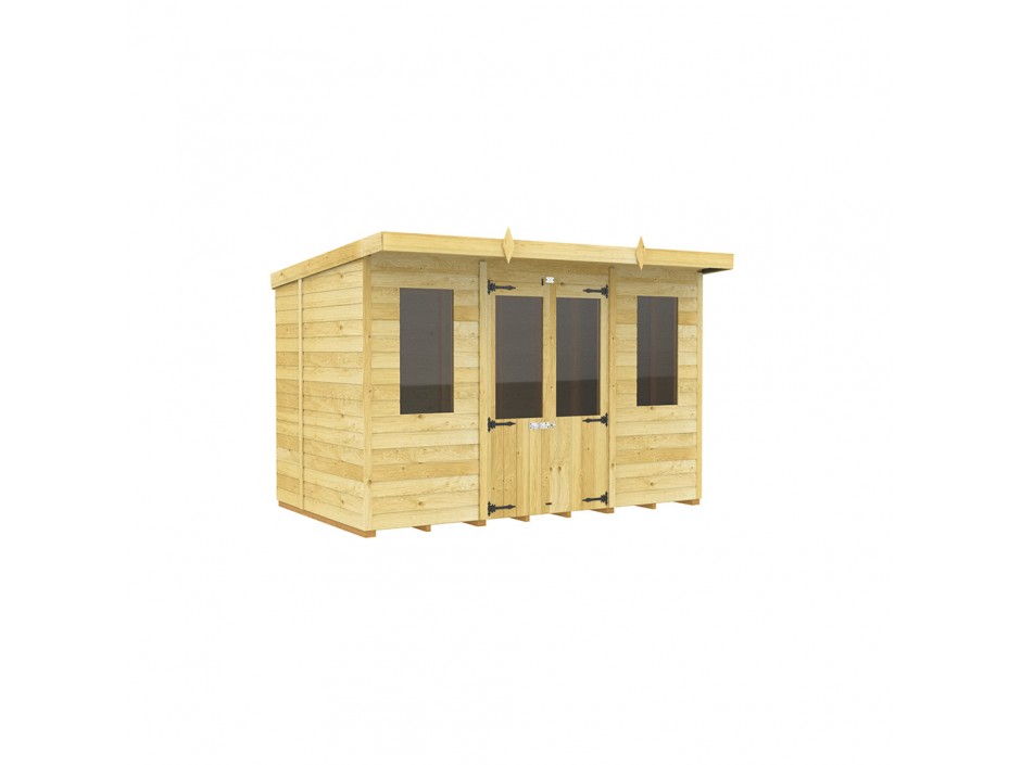 10ft x 5ft Pent Summer House