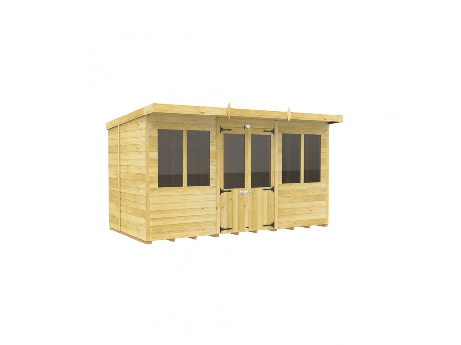 12ft x 7ft Pent Summer House