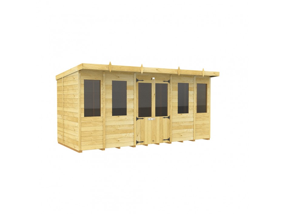 14ft x 6ft Pent Summer House