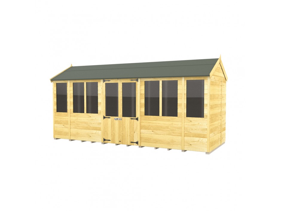 5ft x 16ft Apex Summer House