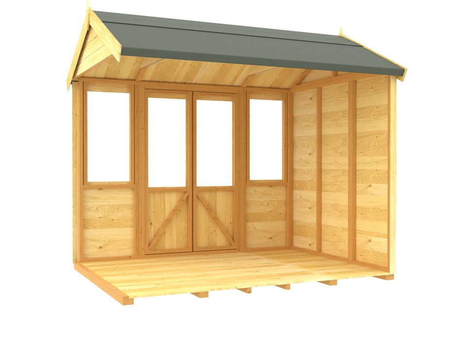 7ft x 8ft Apex Summer House