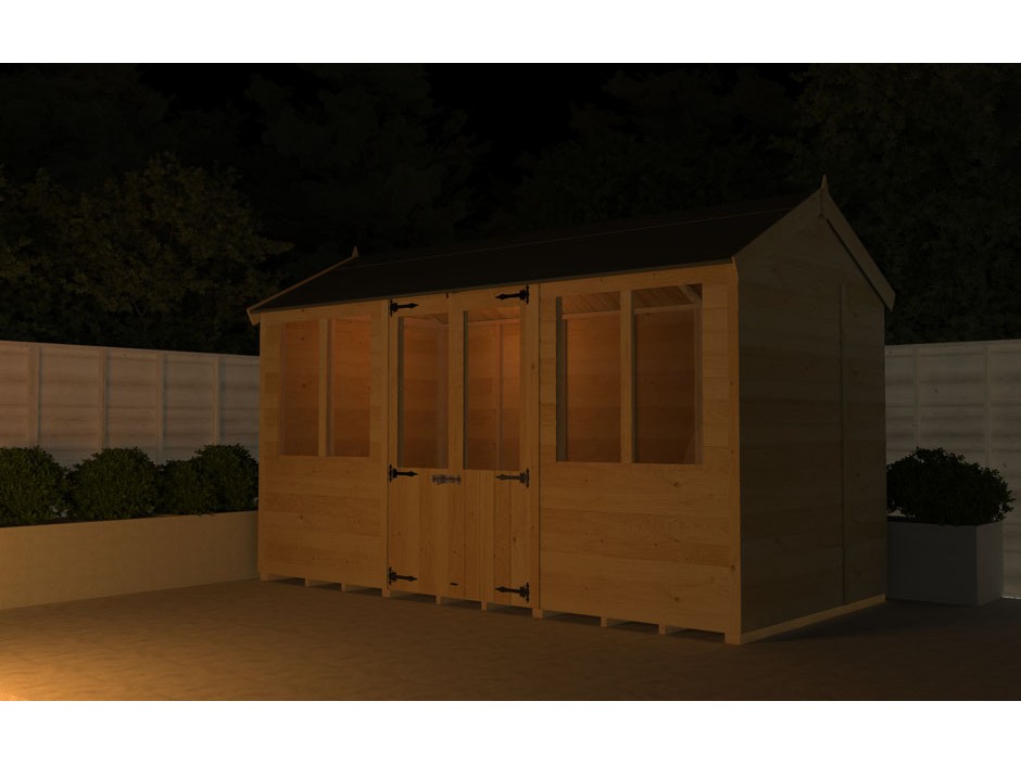 4ft x 12ft Apex Summer House